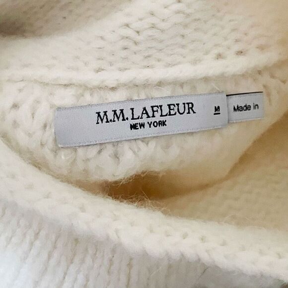 MM Lafleur The Lea Sweater Loop Knit Chunky Alapca Size M $395.00 - Picture 9 of 10